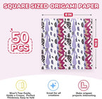 Origami Paper 6x6 Inches, 50 Sheets, Vintage Masterpiece & Impressionist Art, Mondrian Neo-Plasticism & Matisse - Fauvism,Double-Sided Folding Paper for Adult,Kids, Ideal for Scrapbooking, DIY Craft