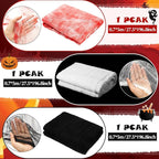 Boao Halloween Cheese cloth 85 x 197 Inch White Black and Bloody Cheesecloth Roll for Crafts Large Cotton Muslin Gauze Fabric for Halloween Outdoor & Indoor Spooky Decoration