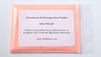Glow in The Dark Pigment Powder - Neutral and Fluorescent Color for Art Painting, Fine Art, Nail Art Paint, and DIY Crafts - Long Lasting 10+ Color Options - Fluorescent Red - (30 Grams/1 Ounce)