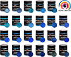 Eye Candy Pigments Premium Blue Mica Powder - Blueblood (50gr) - for Epoxy, Resin, Soap, Paint, Woodworking, Acrylic Pouring, Bath Bombs, Fishing Lures - DIY Arts and Crafts Additive