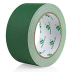 BOMEI PACK 1 Pack Dark Green Gaffer Tape 2inch x 20yds, Matte Non-Reflective Stage Tape, No Residue Hand Tear, for Labeling, Cable, Photo Studio, Painters and Ductwork