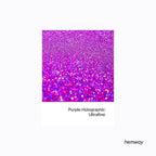 Hemway Polyurethane & Epoxy Resin Glitter for Arts, Crafts, Tumblers, Flooring, Woodwork, Decorating and Resin Projects 100g - Purple Holographic