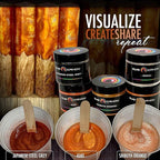 Eye Candy Pigments Premium Orange Mica Powder - Shibuya Orange (50gr) - for Epoxy, Resin, Soap, Paint, Woodworking, Acrylic Pouring, Bath Bombs, Fishing Lures - DIY Arts and Crafts Additive