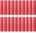 20 Pcs Sidewalk Chalks for Kids Non Toxic Jumbo Chalk for Party Gift Outdoor Art Classroom Play Painting (Red)