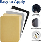 HTVRONT Iron on Patches for Clothing Repair, Multi-Color Fabric Patches Iron on for Denim Jean Repair Decorating Kit 20 Pieces Iron on Patch Size 3.7" by 4.9"(9.5 cm x 12.5 cm)