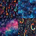 YASMEN 6"x6" Scrapbook Paper Pad - 24 Sheets of Patterned Cardstock for Card Making, Scrapbooking, Junk Journal, DIY Gift Cards - Single-Sided Decopodge Decorative Craft Paper
