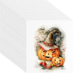 150 Sheets 100% Cotton Watercolor Paper Bulk -140LB/300GSM Art Paper-9 x 12 inch Painting & Craft Paper, Finger Paints, Watercolor, Tempera, Drawing, Art Room & Home School Crafts