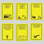 Danger The Game: The Card Game of Bizarre Dangers and Rescues - Family & Adult Game Night - Easy to Learn - Party Games - Family Board Games - 3+ Players