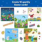 Skillmatics Foil Fun - Easter Cards, No Mess Art for Kids, Easter Basket Stuffers, Craft Kits, DIY Creative Party Activity, Gifts for Girls & Boys Ages 4, 5, 6, 7, 8, 9