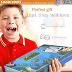 Two Math Games - Learn Addition, Subtraction, and Multiplication Table | Educational Games for Kids 5 and Up