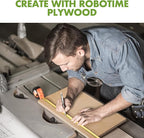 ROBOTIME 6-Pack Basswood Sheets 1/8" - 12 x 16 x 1/8 Inch - 3mm Plywood Sheets for Laser Cutting, Engraving & Wood Burning (Pyrography) - Thin Unfinished Wood Boards for Craft
