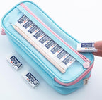 M&G 24 Pack White Erasers Bulk, Pencil Erasers 4B Rubber Rectangular Eraser for Kids School Students Office, Art Erasers for Drawing (New Packaging)