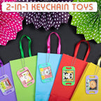 Maze Puzzle Keychain Cubes Bulk Christmas Maze Game Puzzles Keychain Cubes Handheld Brain Teaser Puzzle Party Favors for Kids Students Christmas Stocking Stuffer Gifts