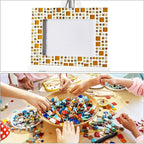 MECCANIXITY 2 Pcs Stained Glass Sheet Mosaic Tile 7.9 Inch x 5.9 Inch Dark Gray Stained Glass Sheets for Crafts DIY Art Project