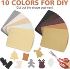 Tatuo 30 Pieces Iron on Patches for Clothing Repair Fabric Patches Iron on for Denim Jean Repair Decorating Kit Canvas Fabric for Puffer Down Jacket(Regular Color)