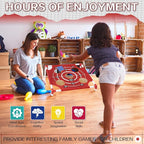 Outdoor Games Bean Bag Toss Games for Kids and Adults, Yard Lawn Games with Carry Bag, Great for Backyard, Camping, Beach