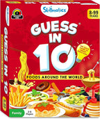 Skillmatics Guess in 10 Foods Around The World, Card Game for Boys, Girls, and Kids Who Love Educational Travel Toys, Board Games, Geography and History, Gifts for Ages 8, 9, 10 and Up