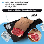 Brown Freezer Paper Roll 24" x 1800" (150 feet) with Cutter - USA-made Freezer Paper for Meat & Fish - Poly-Coated Food Wrapping Material for Freezing - Barrier Against Air & Moisture by IDL Packaging