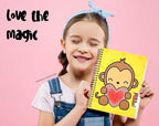 Animation Notebooks | A5 Size 6.5in x 8.75in | 160 pages | 80 Sheets Smooth, durable, and bleed-resistant 90lb lined inner pages | Interactive cover that brings your imagination to life | Creative Companion for journaling, notes, or crafting (The Curio...