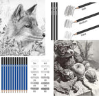 146PCS Colored Pencils Set for Adult Coloring Books,Soft Core Professional Color Pencil Kit for Drawing, Painting, Sketching, Blending, Shading, Art Supplies Gift for Artists, Teens, Kids, Beginners