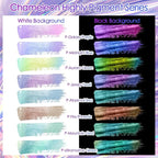 Ceya Highly Chameleon Mica Pigment, 1.8oz/ 50g Aurora Green Chrome Powder, Cosmetic Grade Pearlescent Effect Color Shift Pigment for Epoxy Resin, Makeup, Nail Polish, Soap Dye, Candle Making, Slime