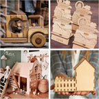 6 Pack Basswood Sheets for Crafts 1/8x12x18 Inch 3mm Larger Basswood for Laser Cutting, Drawing,Wood Burning, Architectural Models.Plywood Sheets Unfinished Squares Wood Boards for DIY Crafts.