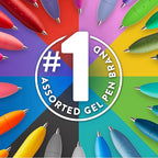 Paper Mate InkJoy Gel Pens Ultimate Pack, Retractable Pens, Featuring Classic, Bright!, and Metallic Pens, Assorted, 30 Count