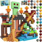 Magnetic Blocks Toys for Kids, 100 PCS Building Blocks Cubes, Stacking Magnetic Tiles Toys for Kids Toddlers Boys Girls Ages 3 4 5 6 7 8-12 Birthday Gifts Party Supplies (Underworld)