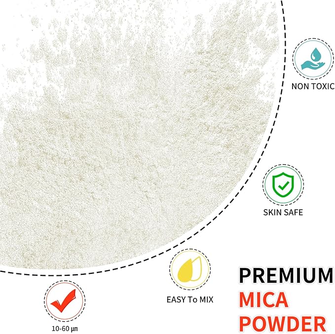 Mica Powder - 100g Mica Powder for Epoxy Resin - Metallic Color Pigment for Resin, Soap, Bath Bombs, Eye Shadow, Nails, DIY Crafting Projects etc. (Magic Gold)