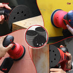 50PCS 5 inch Silicon Carbide Sanding Discs 8000 Grit, Wet Dry Orbital 5 Sander Hook and Loop Sandpaper Disc Ultra Fine Grit, Best for Metal,Automotive Precision Polishing