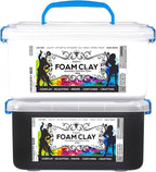 Pixiss Foam Clay (1500g, Black + White)