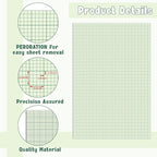 30 Pack 24" x 36" Large Graph Paper Bulk Graph Paper Pad Large Grid Paper Sheet Graph Paper Grid Paper Graph Paper for Drafting Engineering Blueprint Drawing Architect Designer Mathematician