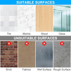 Double Sided Foam Tape 0.39In x 16.5FT, Mounting Tape Heavy Duty, Strong Adhesive Weatherproof Seal Strips for DIY Craft Picture Poster, Car & Gap Filling Mountings, Home Office Decor (White)