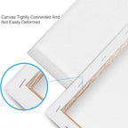 12 Pack Canvases for Painting with 11x14, Painting Canvas for Oil & Acrylic Paint.