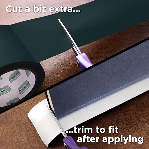 BookGuard 3 inch Premium Bookbinding Repair Cloth Tape, 15 Yard Roll, Forest Green