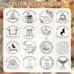 Personalized Book Embosser, Custom Embossing Machine with Metal Carving Molds for Book Lovers, Libraries, Wedding and Gifts