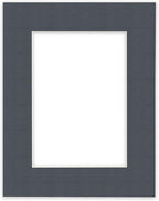 Craig Frames B573 Pre-cut Mat Board for 11x15 Print, 16x20, Graphite Black