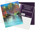 Centurion All-Media Primed Linen Panels - 11x14 3 Pack - 11oz Universal Primed Canvas Boards for Painting, Mounted on MDF Wood, Non-Warping, Ideal for Artists, Professionals, and Painters