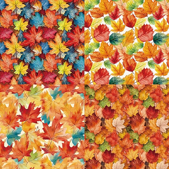 YASMEN 6"x6" Scrapbook Paper Pad - 24 Sheets of Patterned Cardstock for Card Making, Scrapbooking, Junk Journal, DIY Gift Cards - Single-Sided Decopodge Decorative Craft Paper