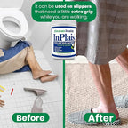 InPlais Non-Slip Area Rug Backing 1-Gallon (3.7854 Liters) Fabric & Floor Safe Latex Layer | Easy, Paint-On Application Liquid | Kitchen, Bathroom, Hallway, Living Room | Dries Quickly
