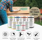 Chalky Chicks All-in-One Chalk Paint for Furniture or Cabinet - 32 Fl Oz - Matte Finish Olive Wood (Taupe) for Metal, Wood Furniture Paint - No Sanding All-in-One for Home Decor & Crafts, USA Made