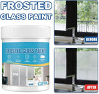 Door and Window Shading Frosted Glass Paint, Frosted Glass Spray Paint, Frost Spray Paint for Glass, Frosted Glass Paint Door Window Shading Frosted Glass Paint Matte Hazy Frost (1Pcs)