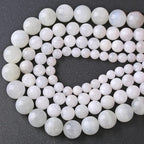 10mm 36pcs Natural Moonstone Stone Beads for Jewelry Making Energy Healing Power Stone Beads DIY Bracelet Necklace Accessories 15"