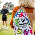 TUG O' WOBBLE: The Ultimate Balancing Outdoor and Indoor Game, Fun for Everyone, Lawn Game for The Backyard, Park, or Yard with Carrying Bag, Family Friendly Gift
