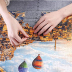 Puzzle Mat Roll Up Puzzles Board for Jigsaw Up to 2000, 1500, 1000, 500 Pieces Large Portable Table Saver Mats Puzzle Keeper Cover with Sorter Trays Storage Bag Kit Holder Organizer Pad for Adult