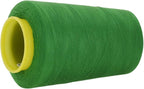 Mandala Crafts 4 Pack of Serger Threads Cones Spools - 40S/2 24000 Yards Polyester Green Threads for Sergers Machine and Overlock Quilting Sewing Machine