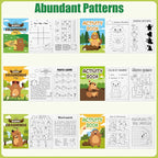 JAPBOR Groundhog Activity Coloring Book - 24PCS Mini Happy Groundhog Day Activities Color Books Bulk for Party Favor, Animals Themed Small Colouring Pages for Birthday Gift Class Painting Game