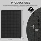 Pick and Pluck Foam Sheets, 2Pcs 16 x 12 x 1 Inch Pick Apart Foam Insert for Camera Storage, Crafts, Tool Box, Storage Drawer