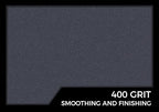 Fandeli | Waterproof Sandpaper | 400 Grit | 25 Sheets 9'' x 11'' | For for Plastic, Lacquer, Varnish, and Pain | Water Resistant