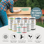 Chalky Chicks All-in-One Chalk Paint for Furniture or Cabinet - 32 Fl Oz - Matte Finish Y Blue (Medium Blue) for Metal, Wood Furniture Paint - No Sanding All-in-One for Home Decor & Crafts, USA Made